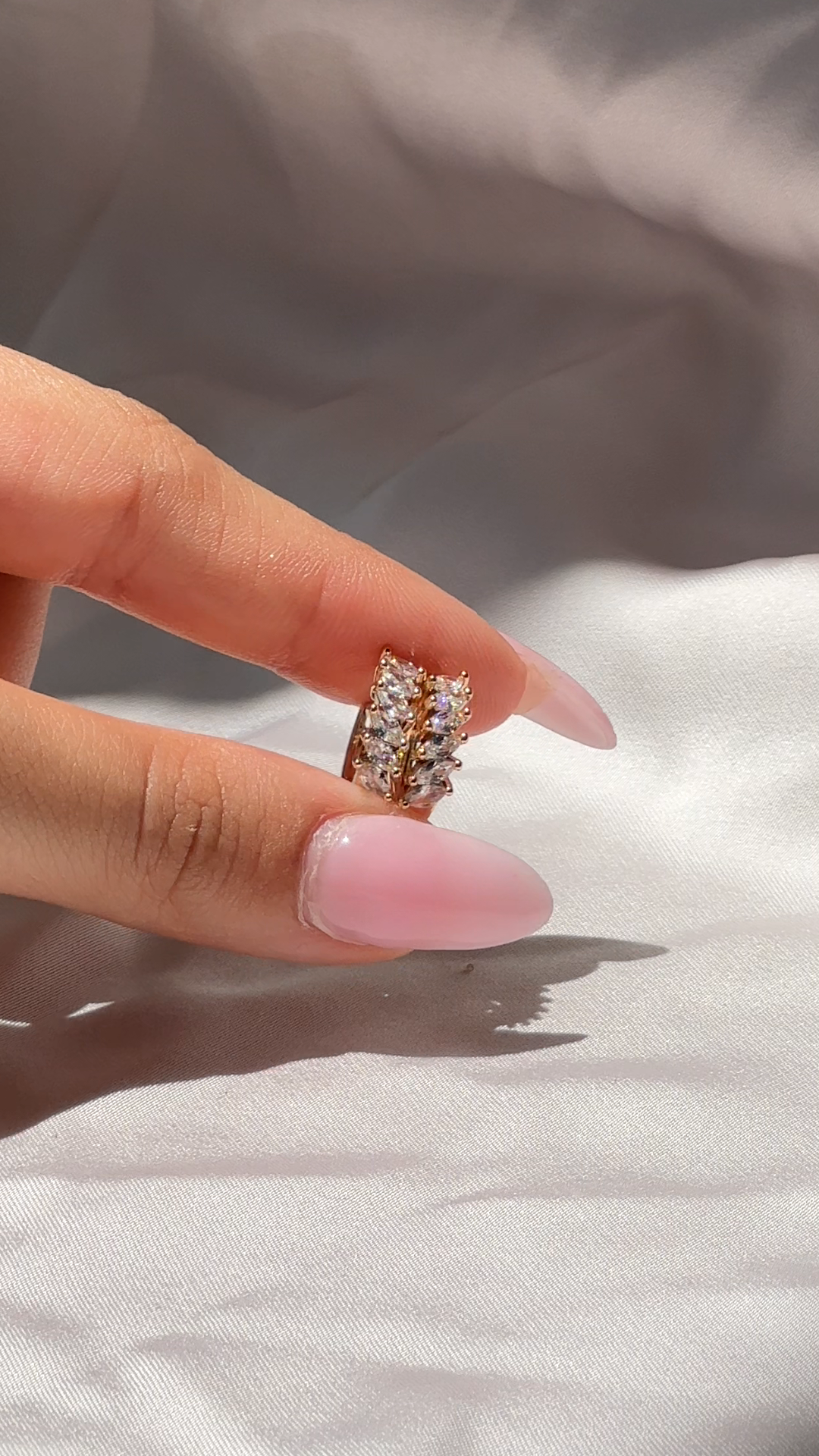 Ella Diamond Rush Hoops