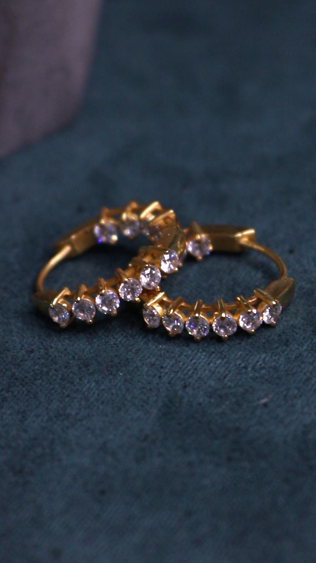 Inez Diamond Treasure Hoops